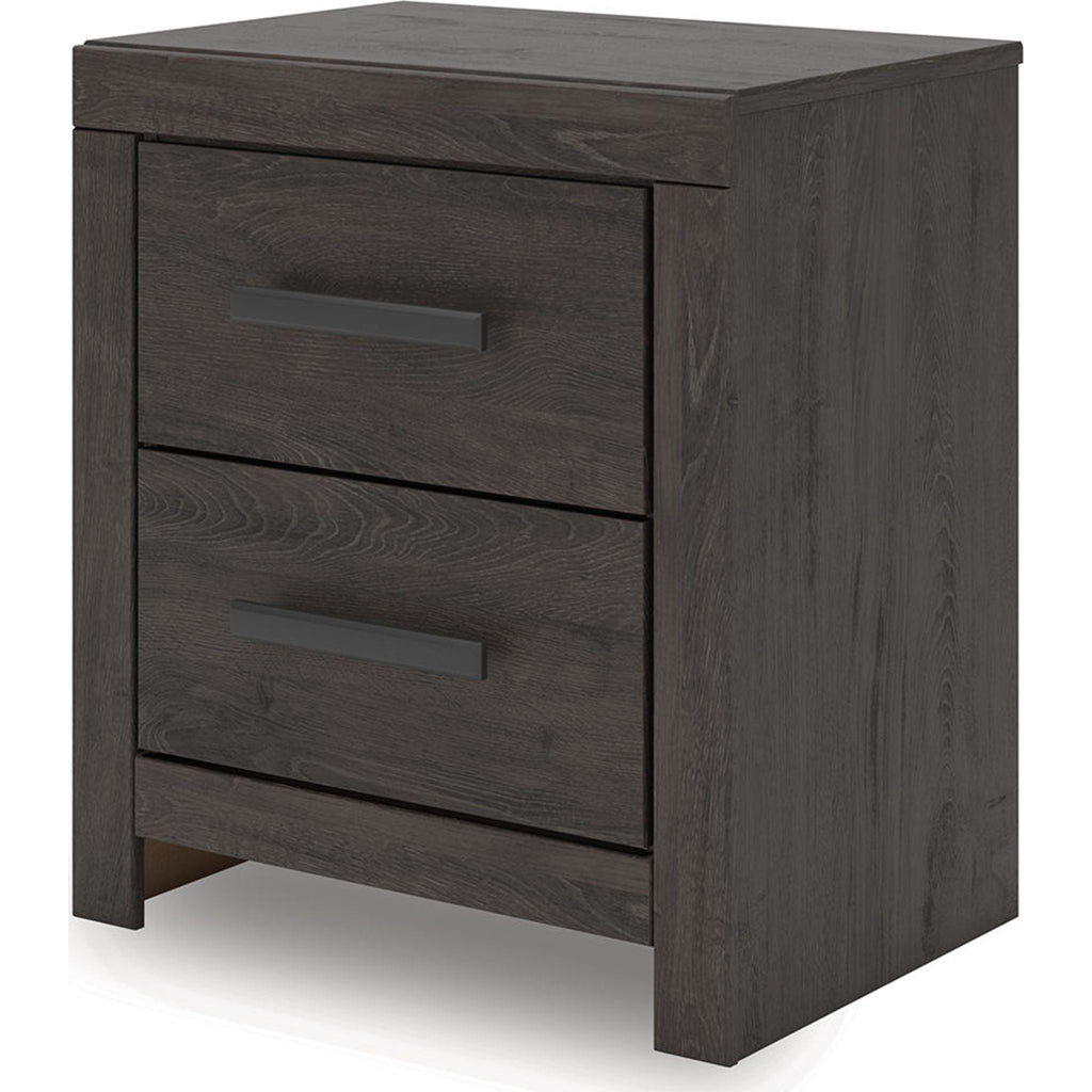 Prendonea Nightstand - Charcoal