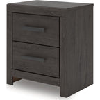 Prendonea Nightstand - Charcoal