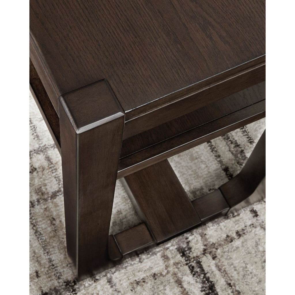Breckington Sofa Table - Dark Brown