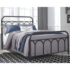 Nashburg Metal Bed - Black