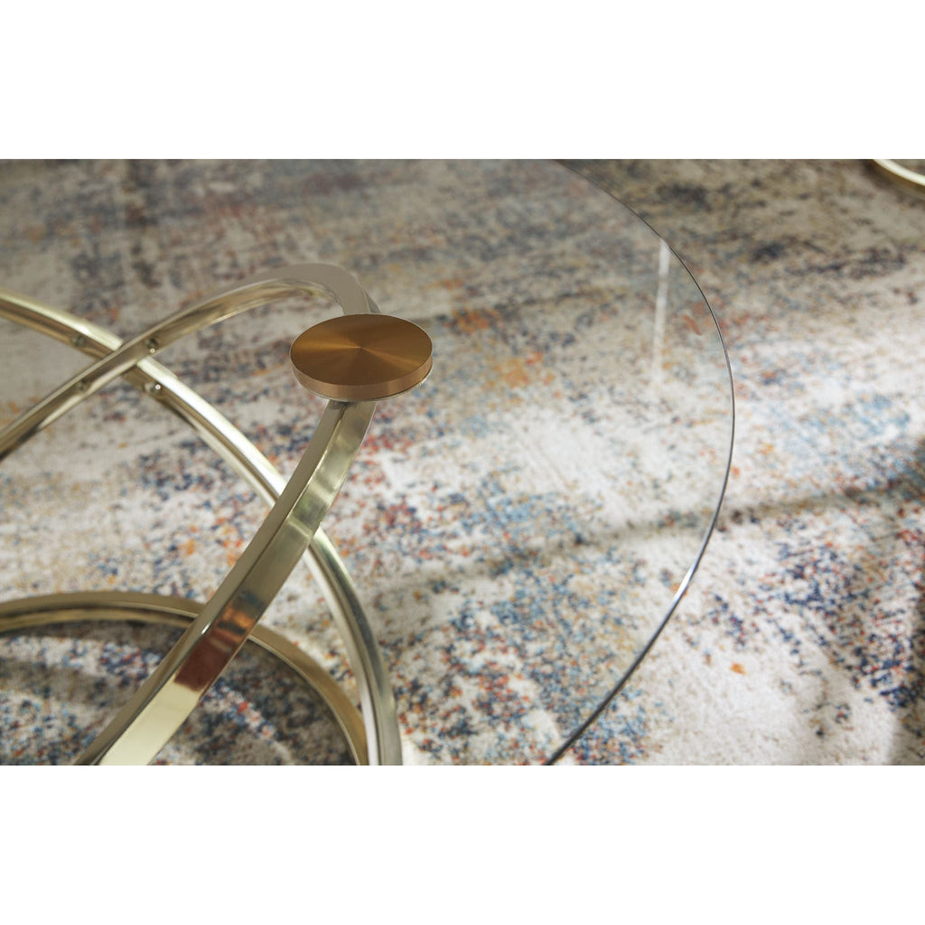 Crimonti 3 Pack Tables - Champagne