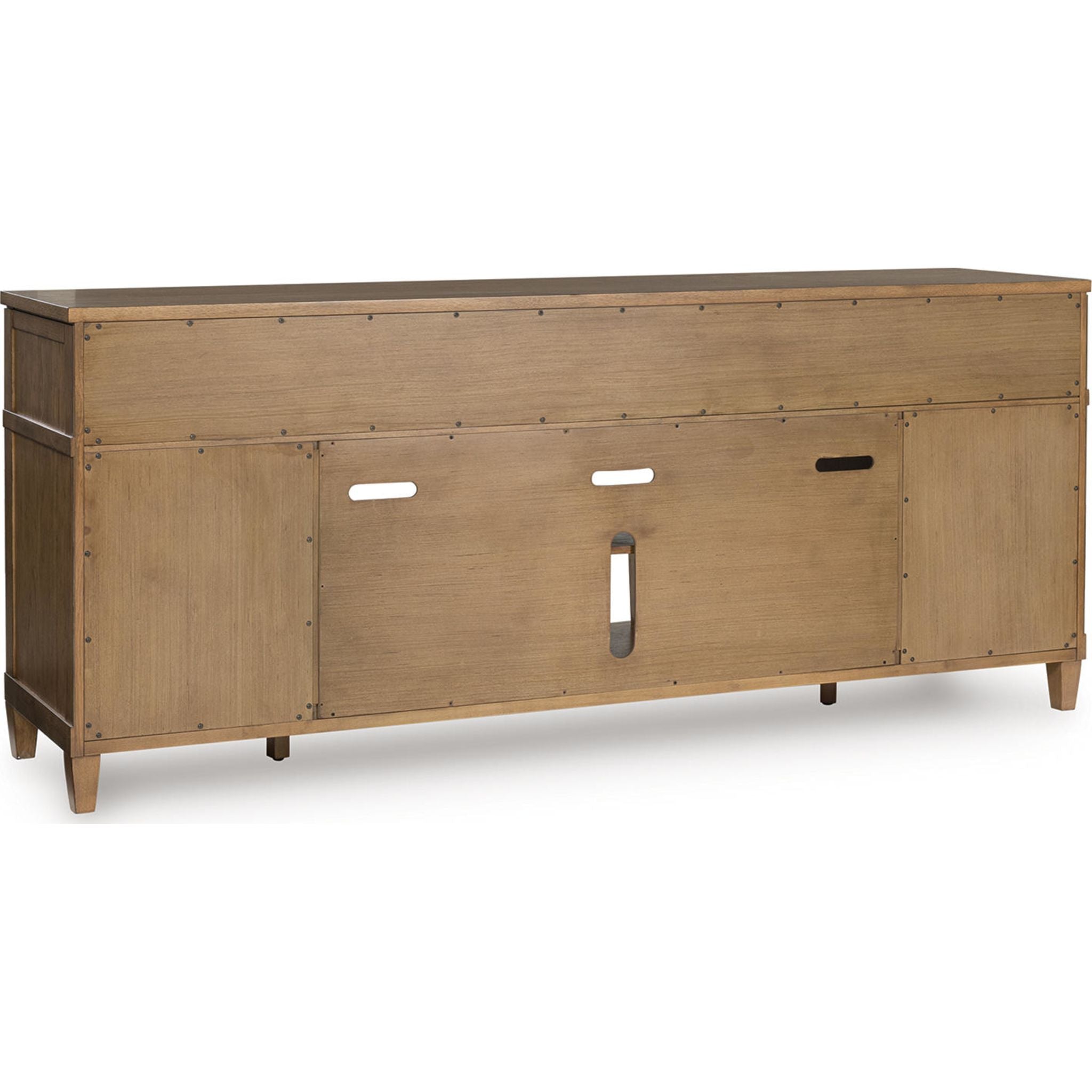 Sharlance TV Stand - Light Brown