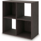 Piperton Bookcase - Charcoal