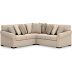 LadyMae 3 Piece Sectional - Twill