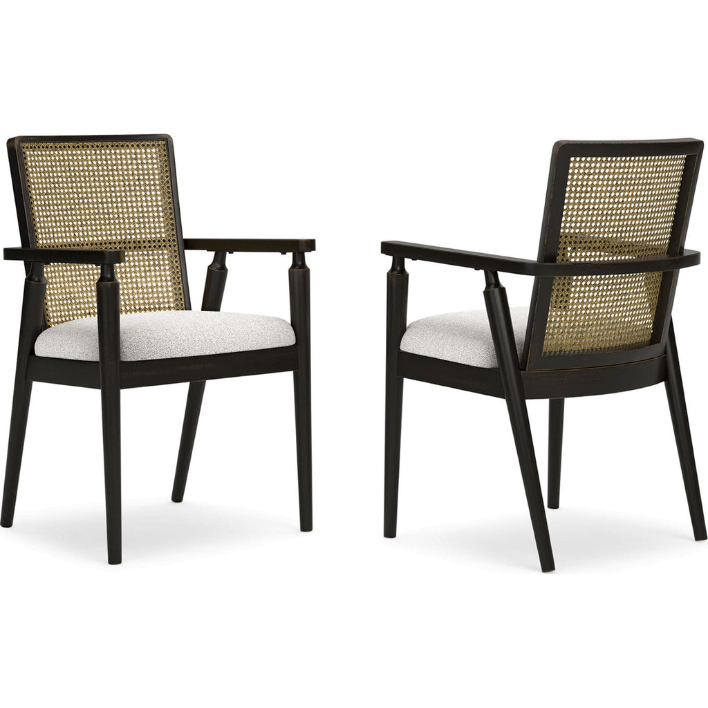 Galliden Arm Chair - Black - (D841-02A)