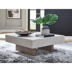 Jorlaina Coffee Table - Light Grayish Brown
