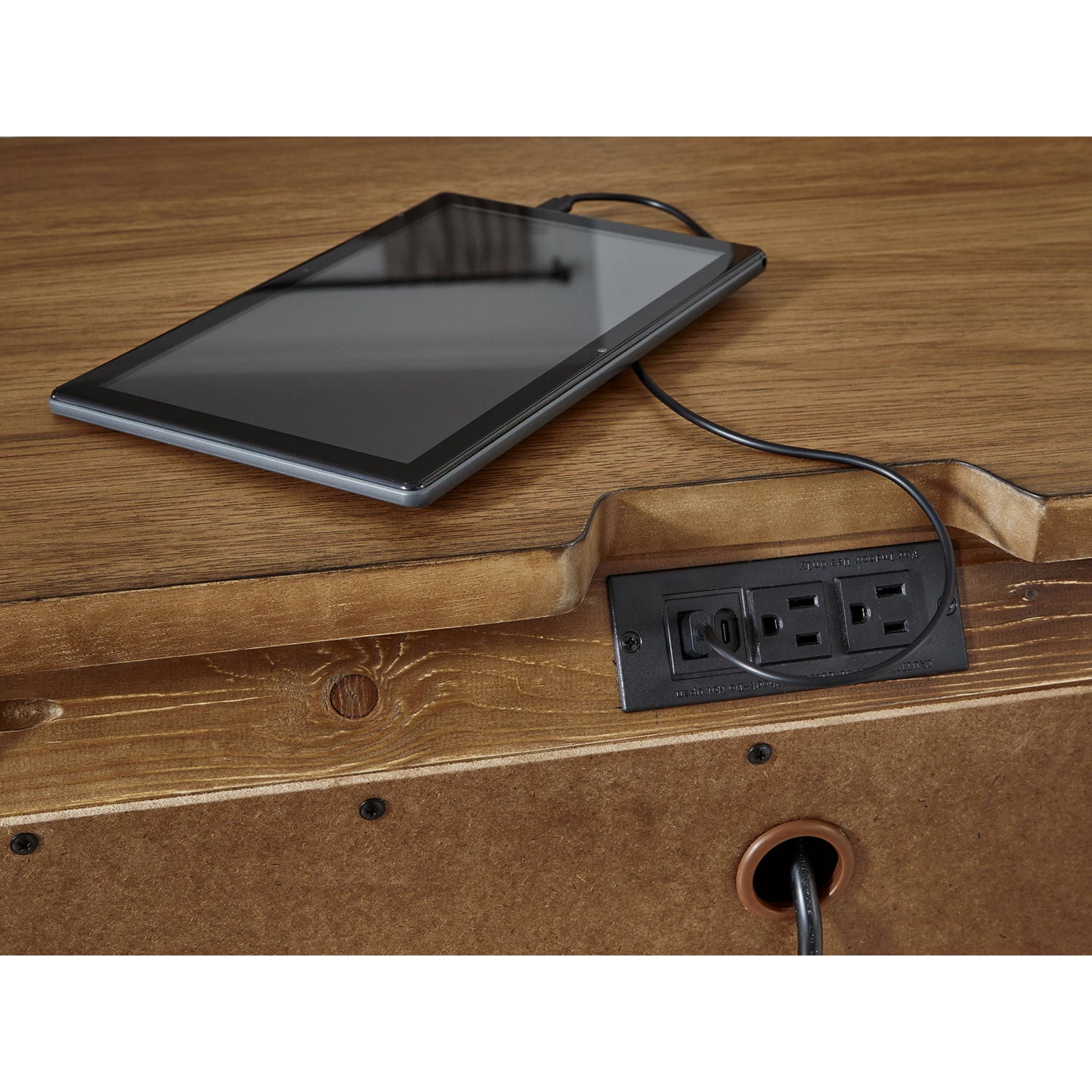 Sharlance Nightstand - Brown