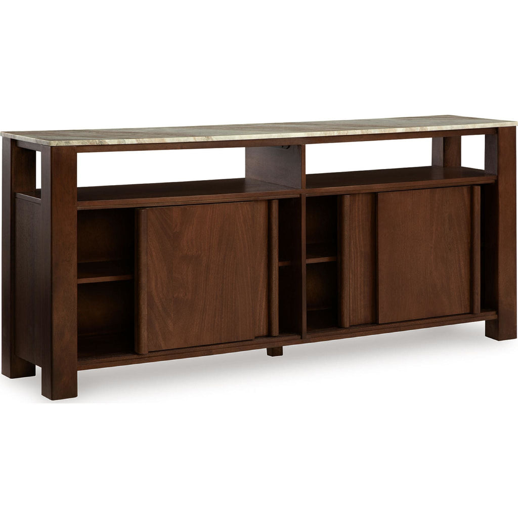 Tobinville Accent Cabinet - Dark Brown