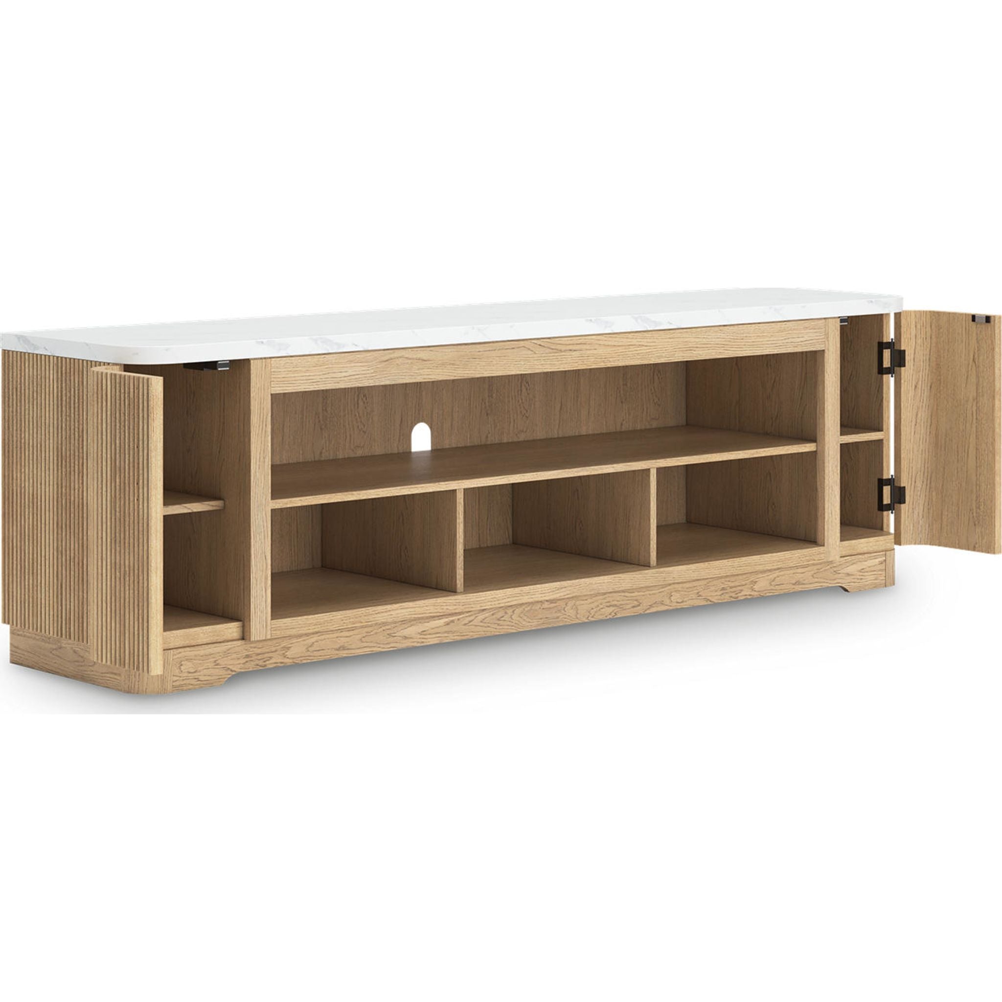Camdill TV Stand - Light Brown