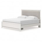 Zuraleus King Upholstered Bed - White
