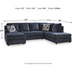 Albar Place 2 Piece Sectional with Chaise
