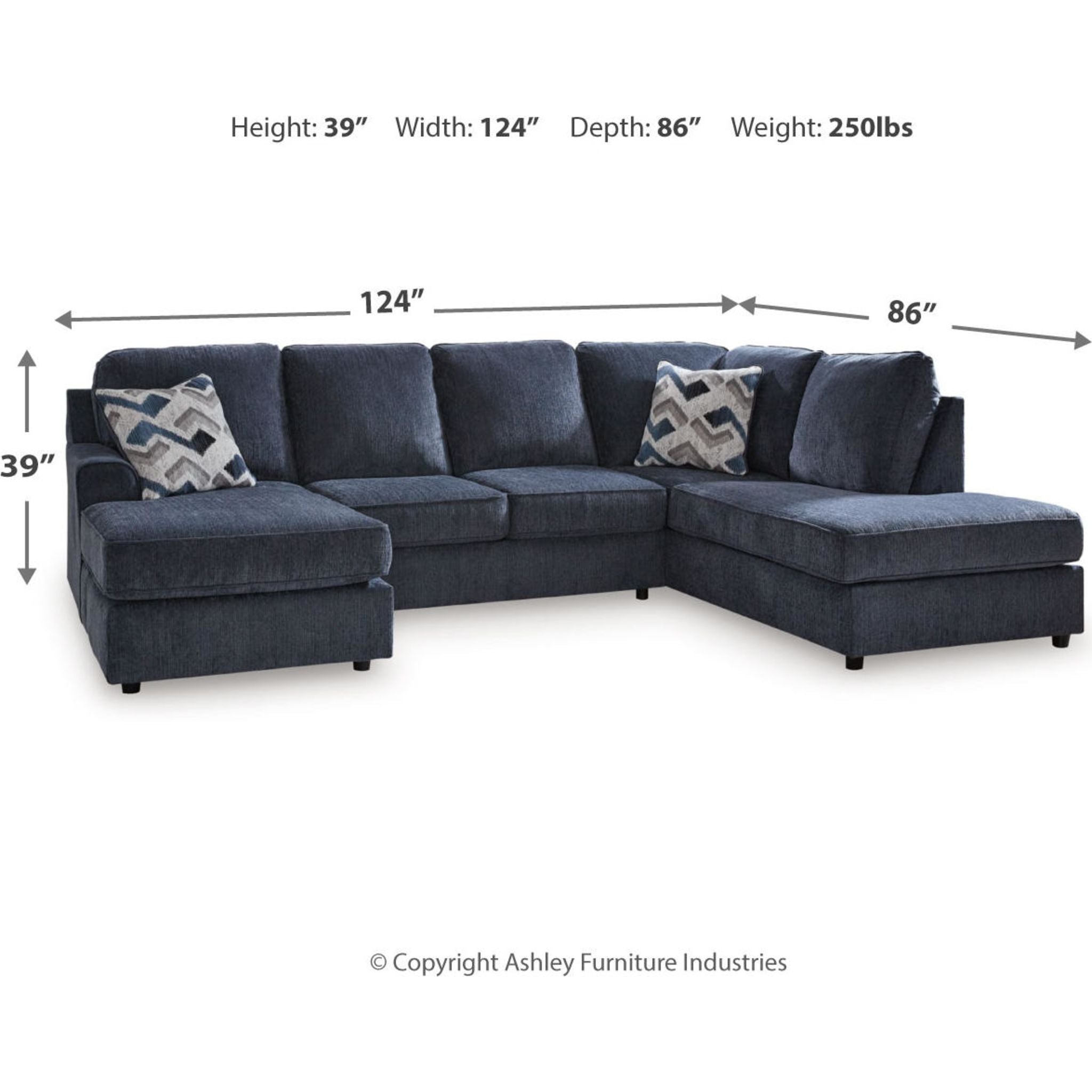 Albar Place 2 Piece Sectional with Chaise