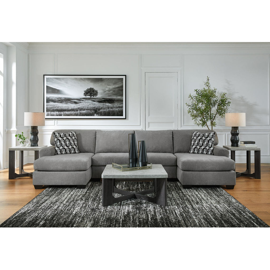 Birkdale Court 3 Piece Sectional - Gray