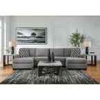 Birkdale Court 3 Piece Sectional - Gray