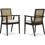 Galliden Arm Chair - Black - (D841-02A)