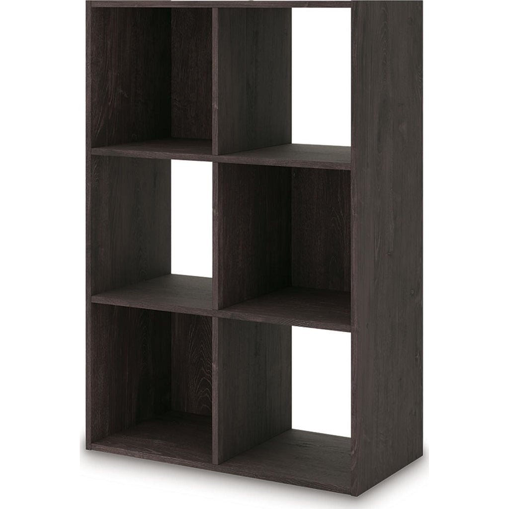Piperton Bookcase - Charcoal