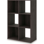 Piperton Bookcase - Charcoal
