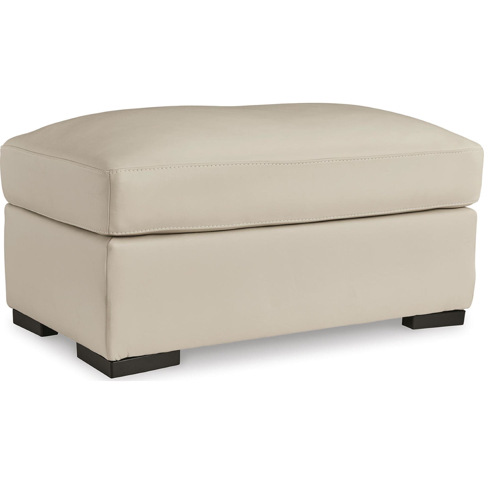 Treasure Trove Ottoman - Almond