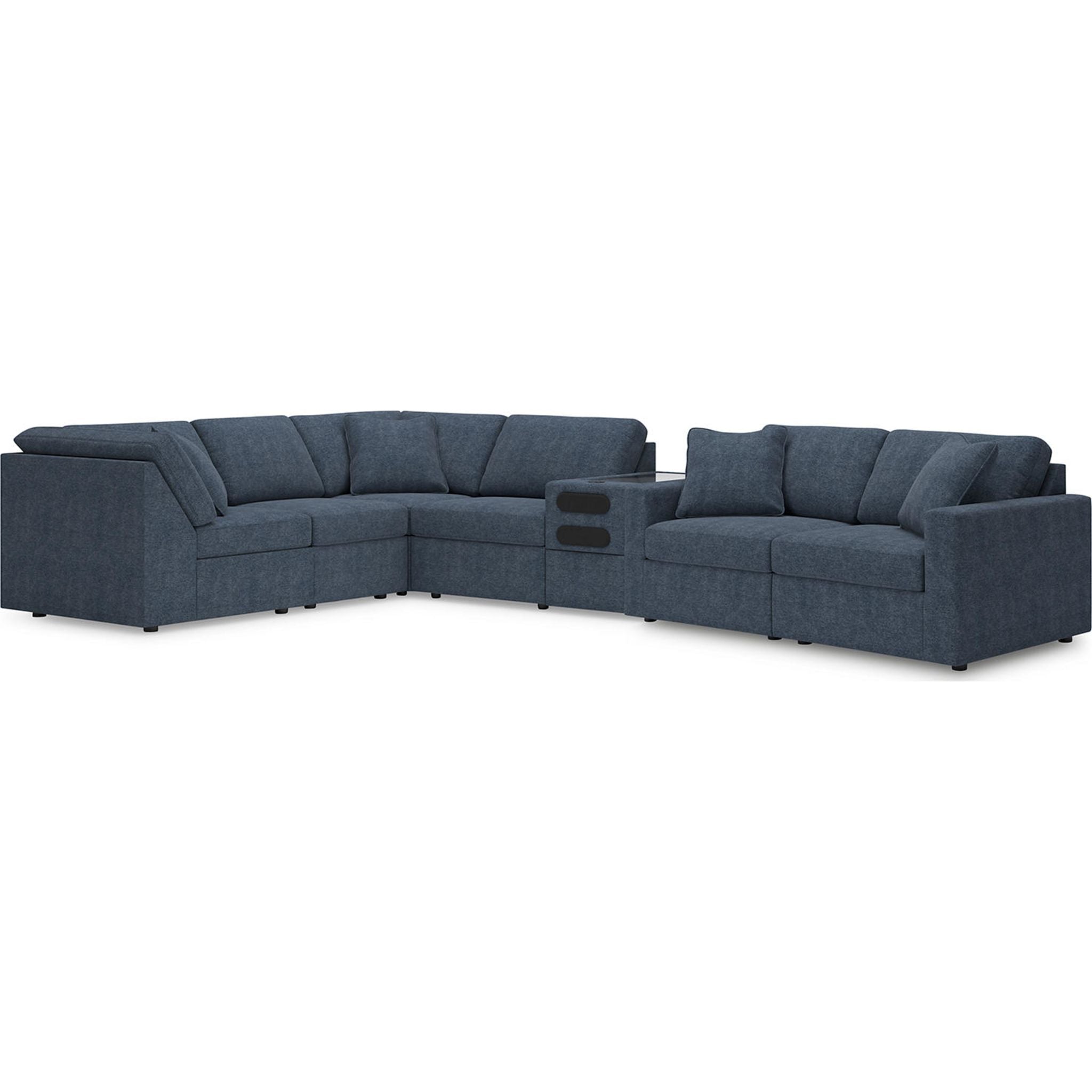 Modmax 7 Piece Sectional with Audio System - Ink