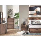 Fortlorn Nightstand - Walnut Brown