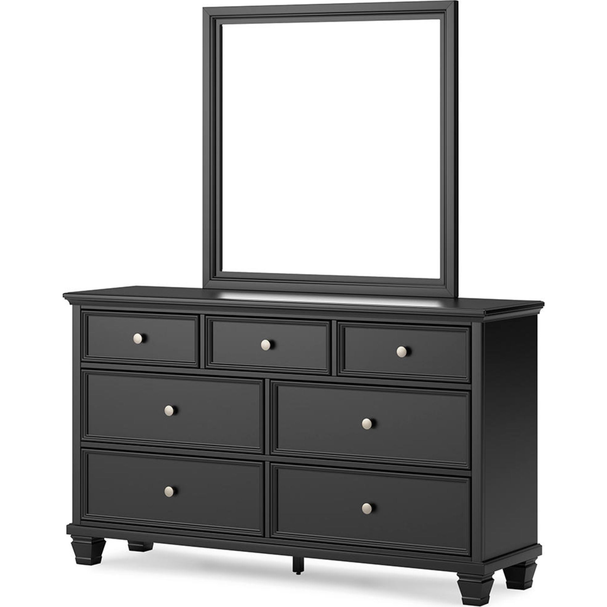 Lanolee 6 Piece Panel Bedroom - Black