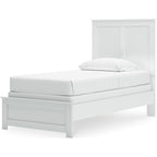 Bostwick Shoals Panel Bed - White