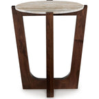 Tanidore End Table - Warm Brown