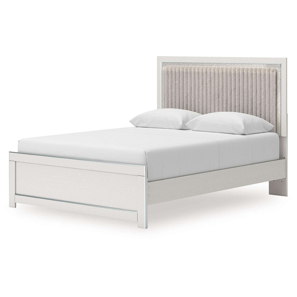 Zuraleus Queen Platform Bed - White