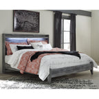 Baystorm 6 Piece King Panel Bedroom - Gray