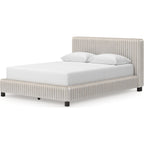 Zuraleus Queen Upholstered Bed - White