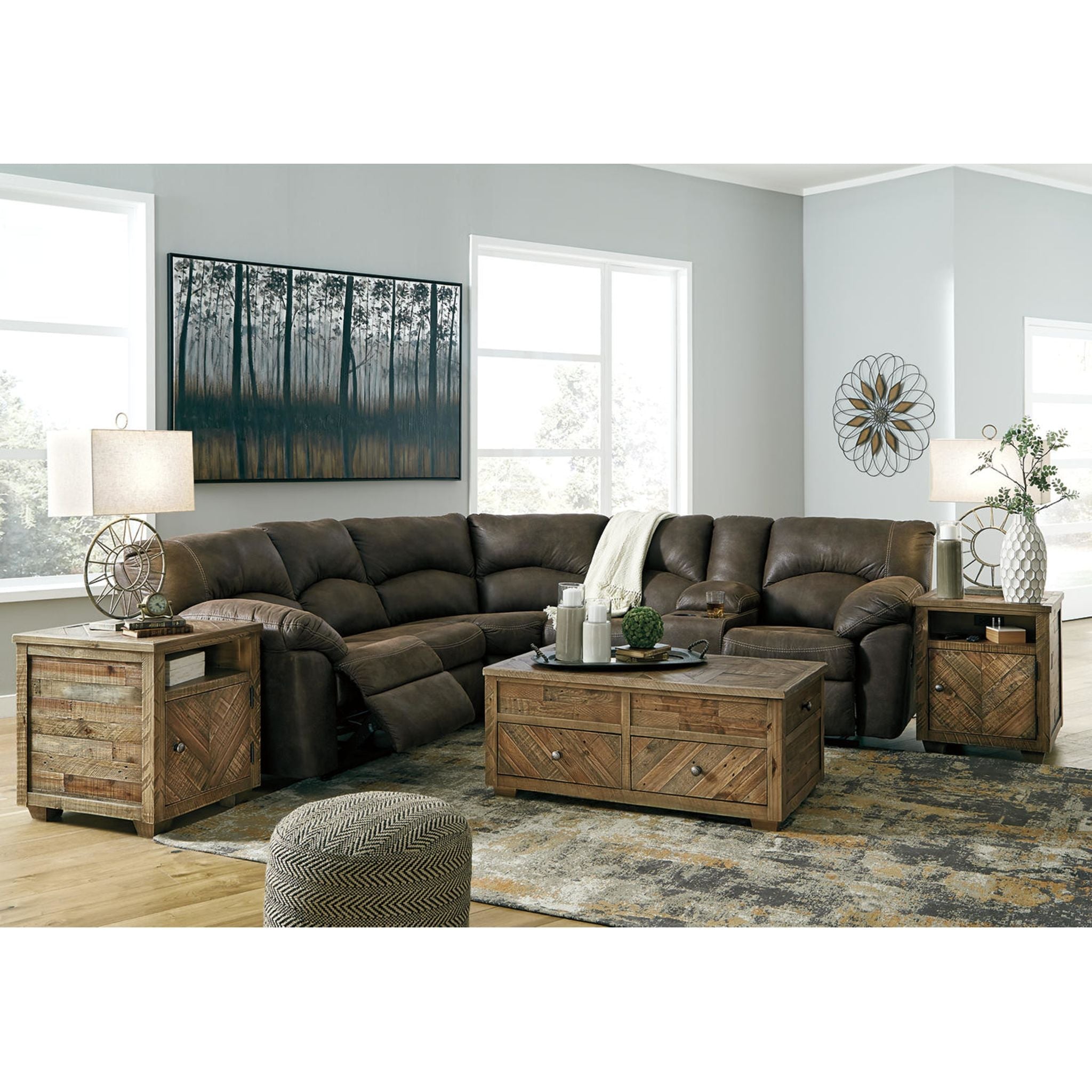 Tambo 2 Piece Reclining Sectional