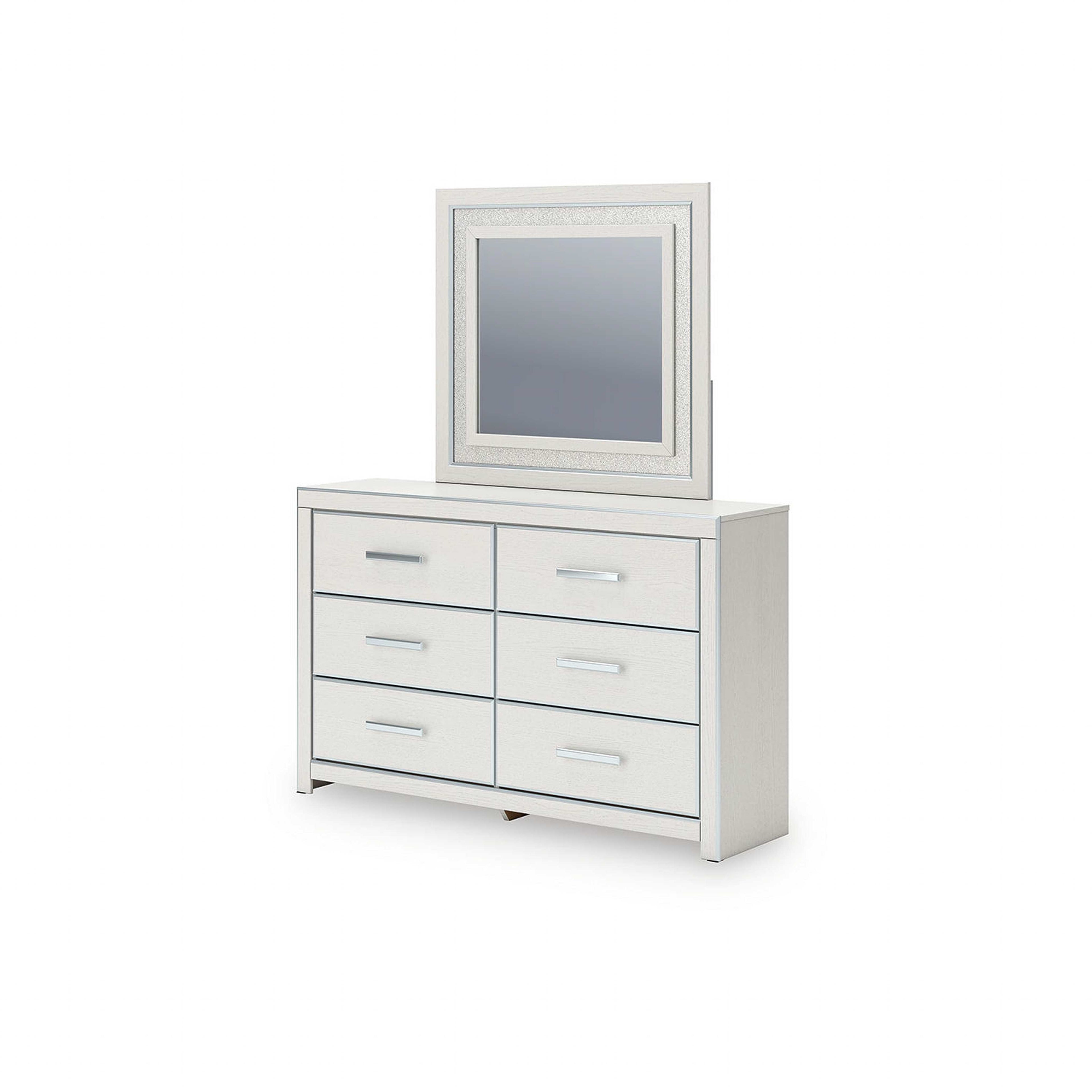 Zuraleus Dresser and Mirror - White