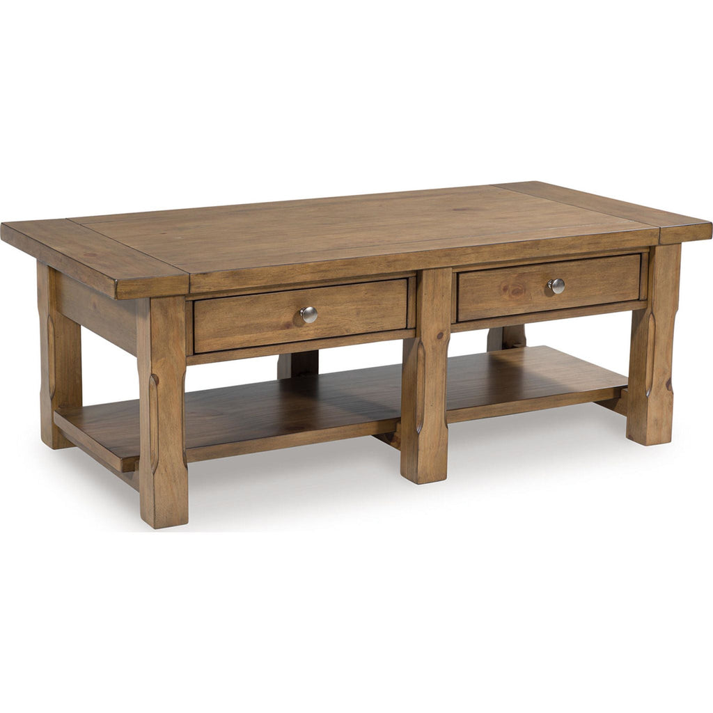 Vandenmore Coffee Table - Medium Brown