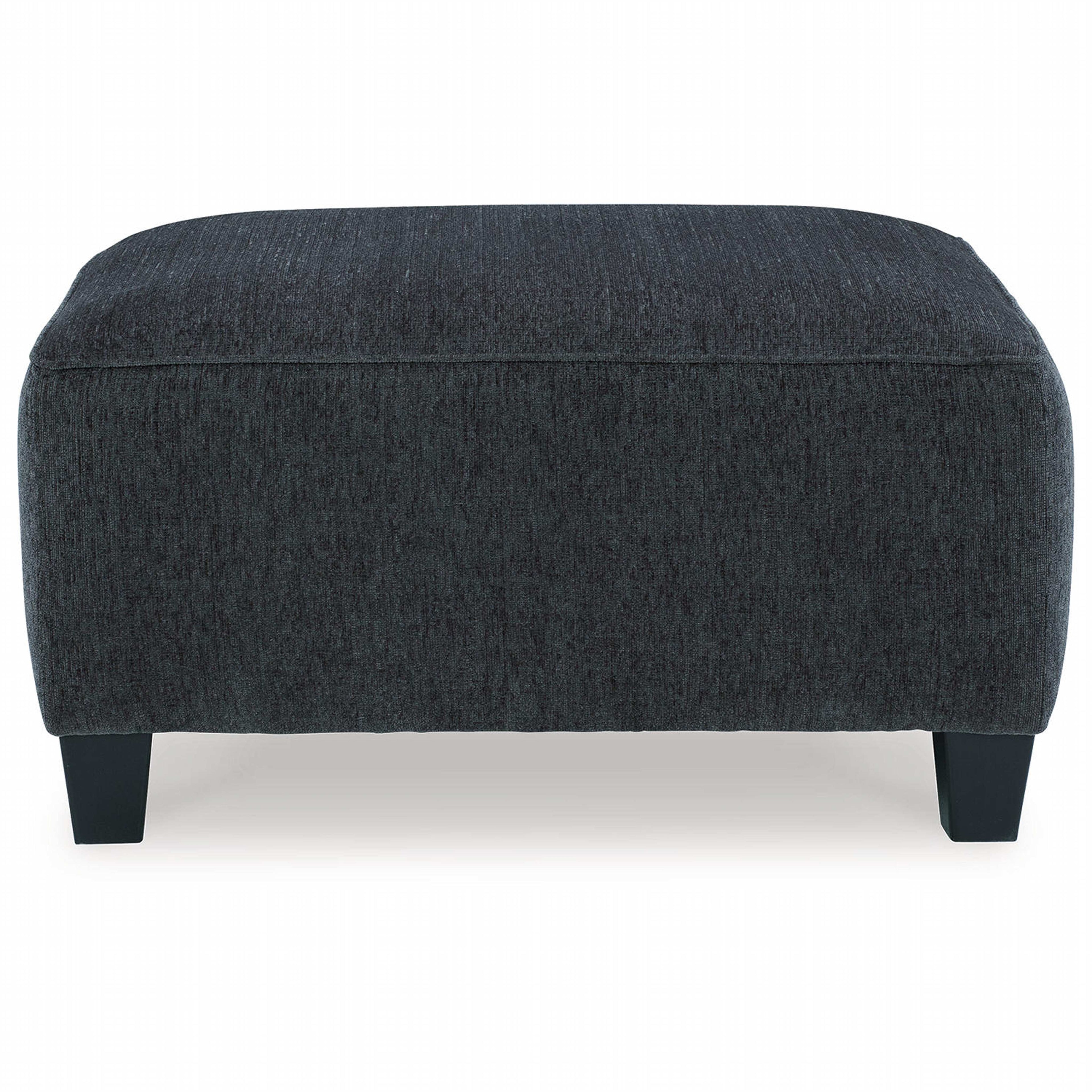 Abinger Oversized Accent Ottoman - Smoke