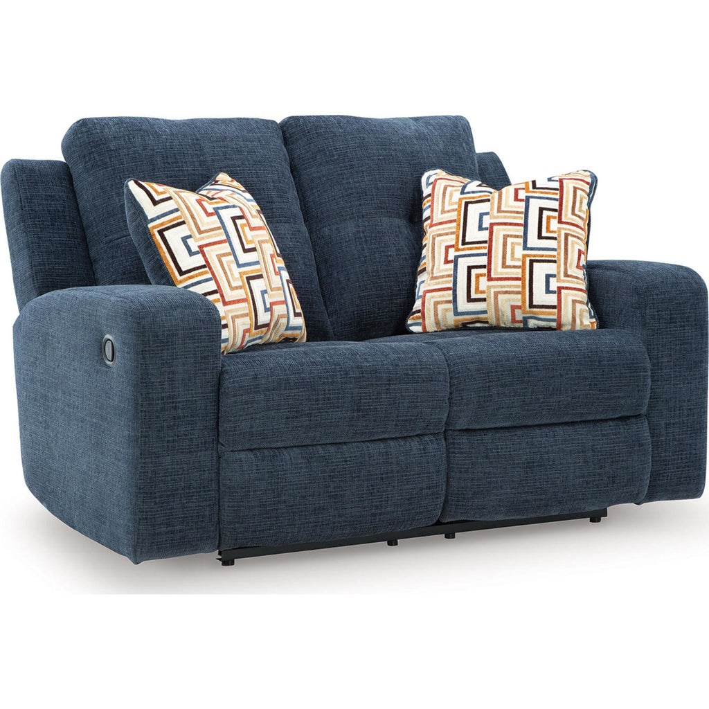 Danum Reclining Loveseat - Ink