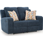 Danum Reclining Loveseat - Ink