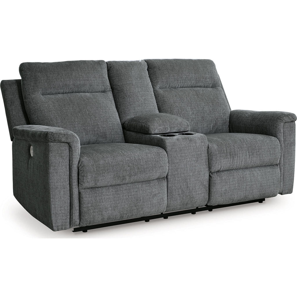 Barnsana Power Reclining Loveseat with Console