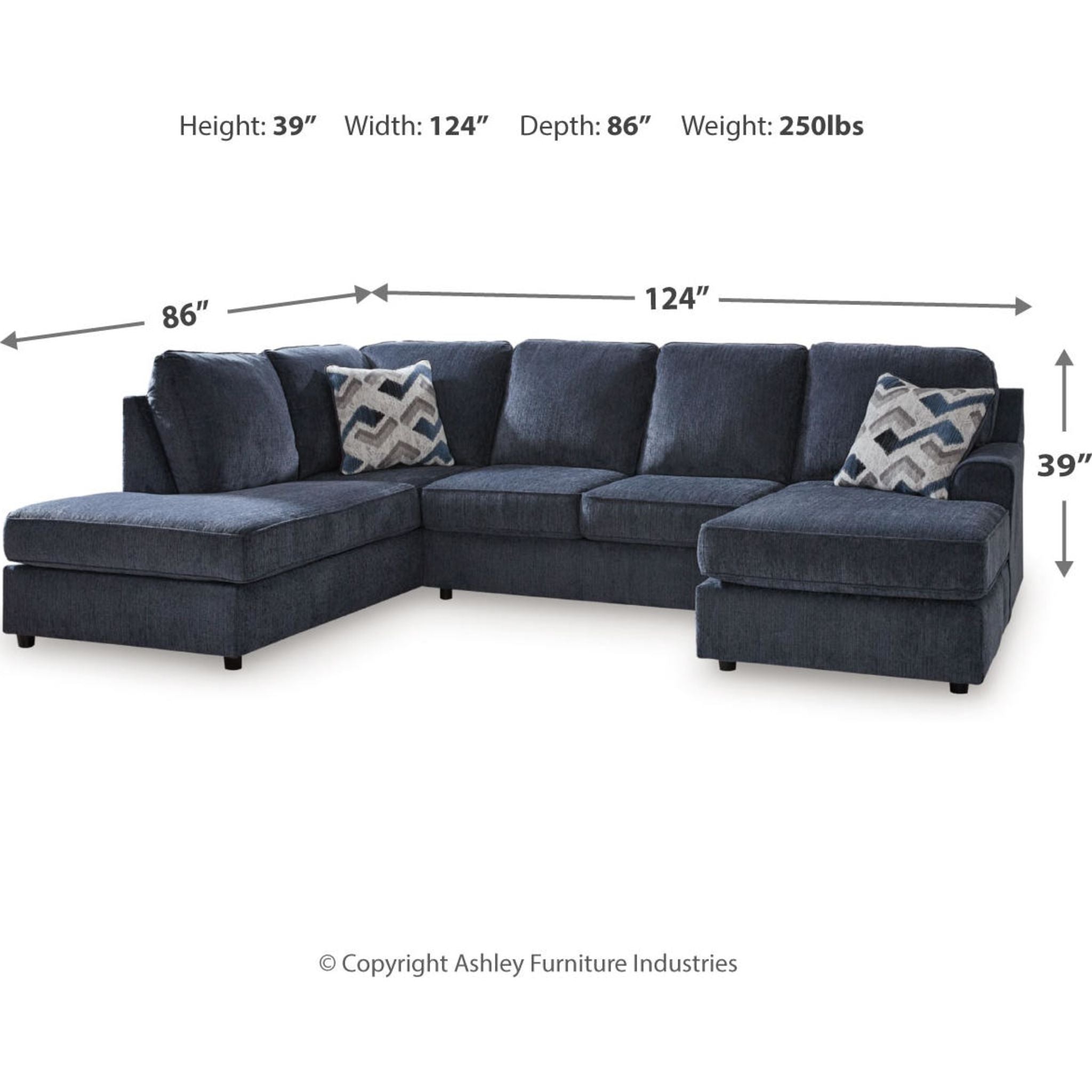 Albar Place 2 Piece Sectional with Chaise