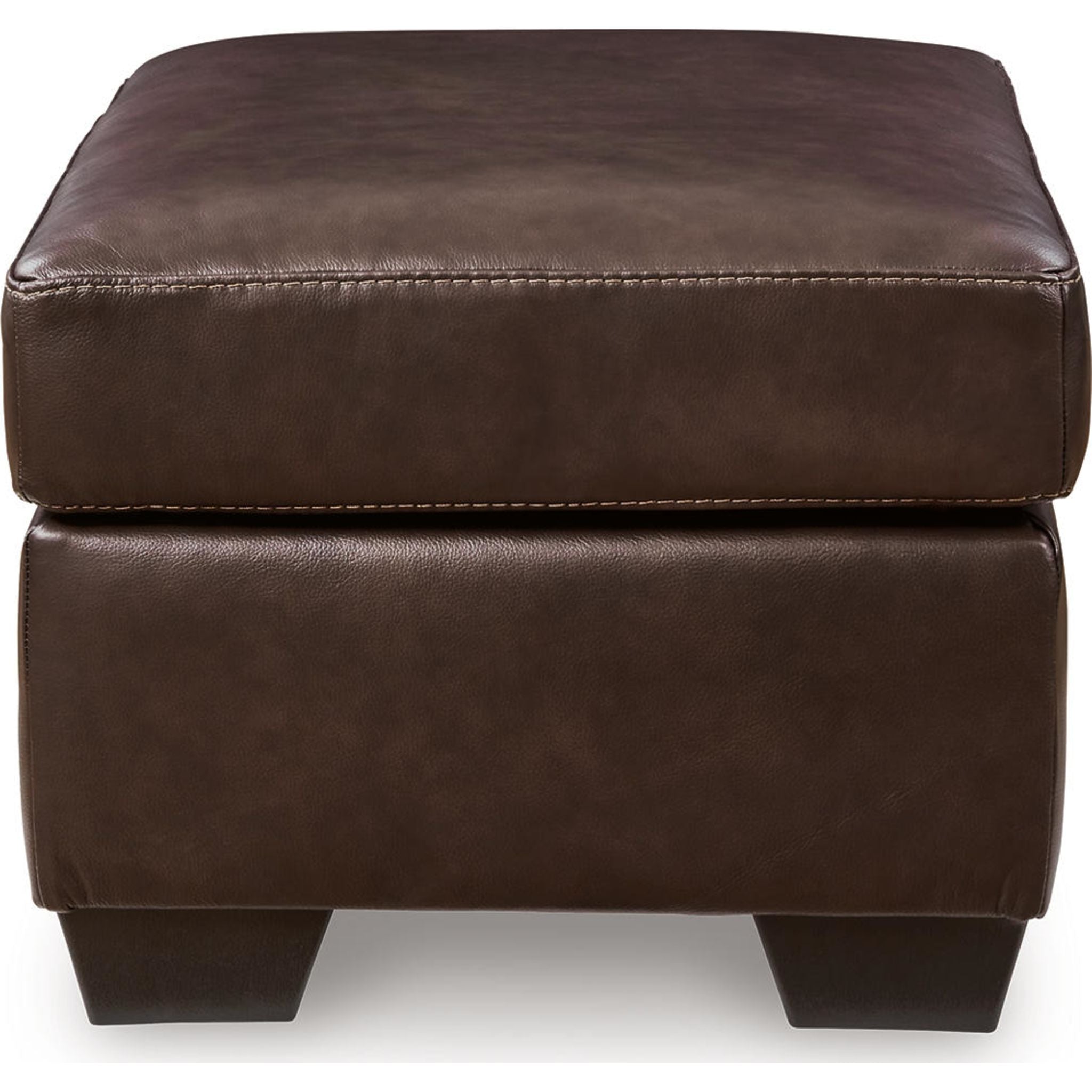 Santorine Ottoman - Dark Brown