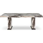 Jeshina Dining Table - Dark Brown/Beige - (PCD581D4)