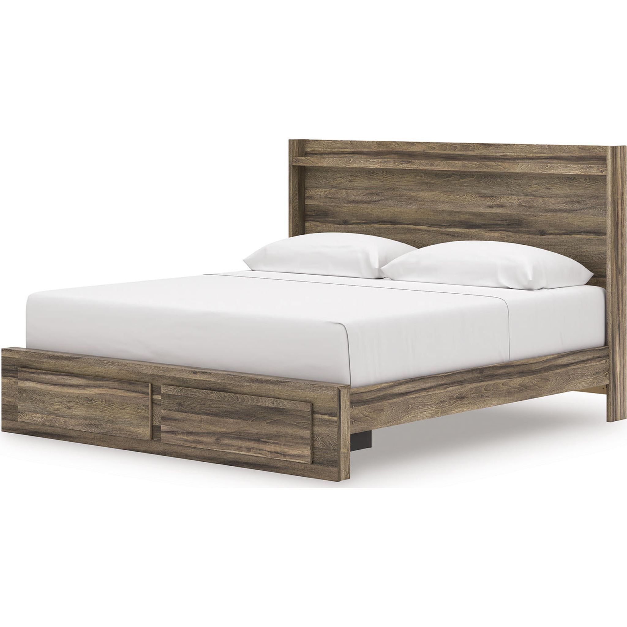 Elbrim Storage Bed - Brown
