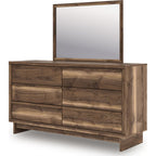 Chirason Dresser and Mirror - Brown