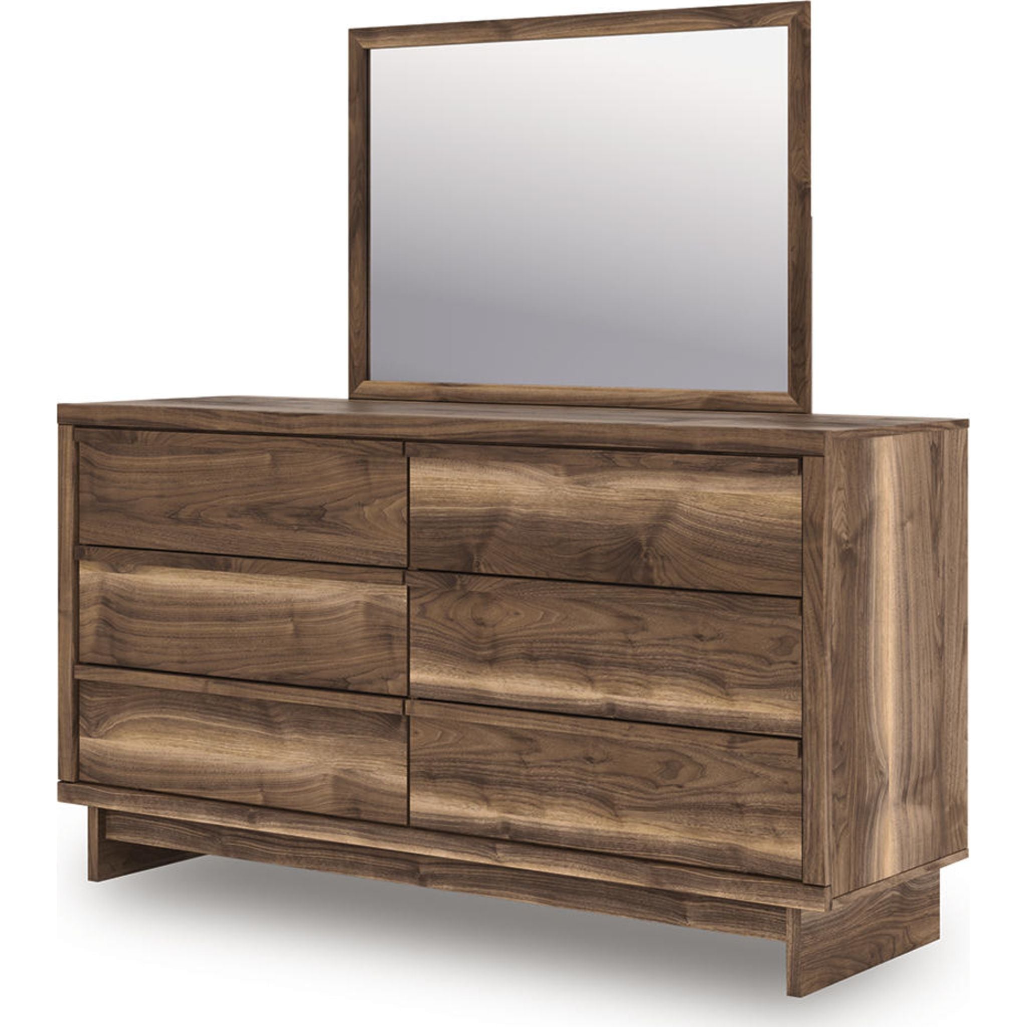 Chirason Dresser and Mirror - Brown