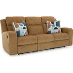 Kanlow Reclining Sofa - Honey