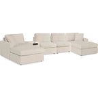 Modmax 5 Piece Sectional with Audio System - Oyster
