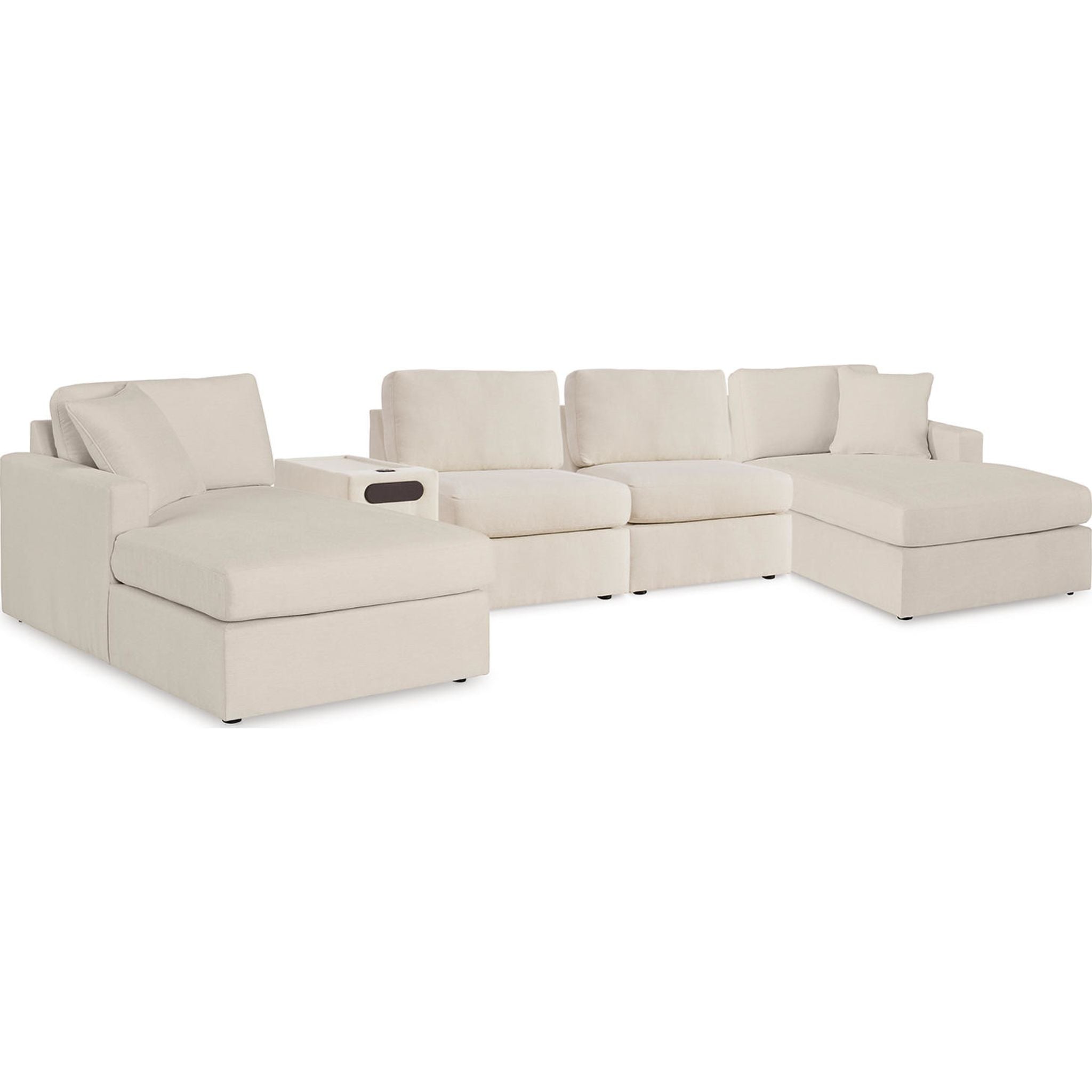 Modmax 5 Piece Sectional with Audio System - Oyster