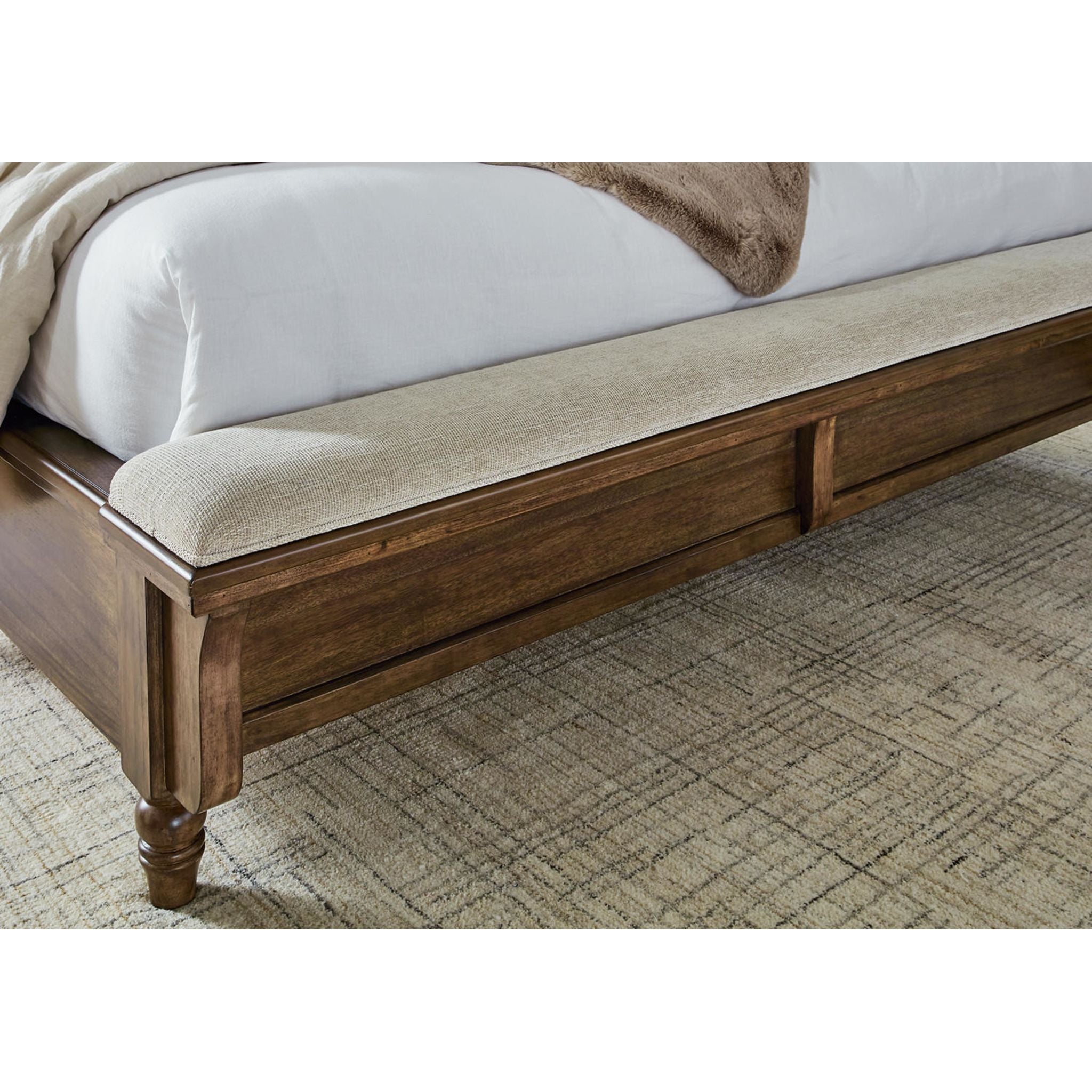 Sturlayne Panel Bed - Brown