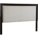 Neymorton Upholstered Headboard - Light Gray/Brown