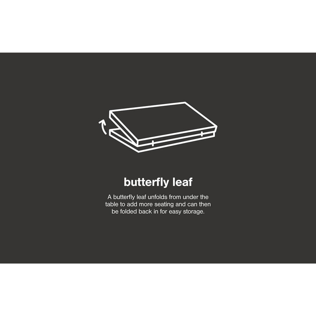 Hallanden Dining Extension Table - Gray - (D589-35)