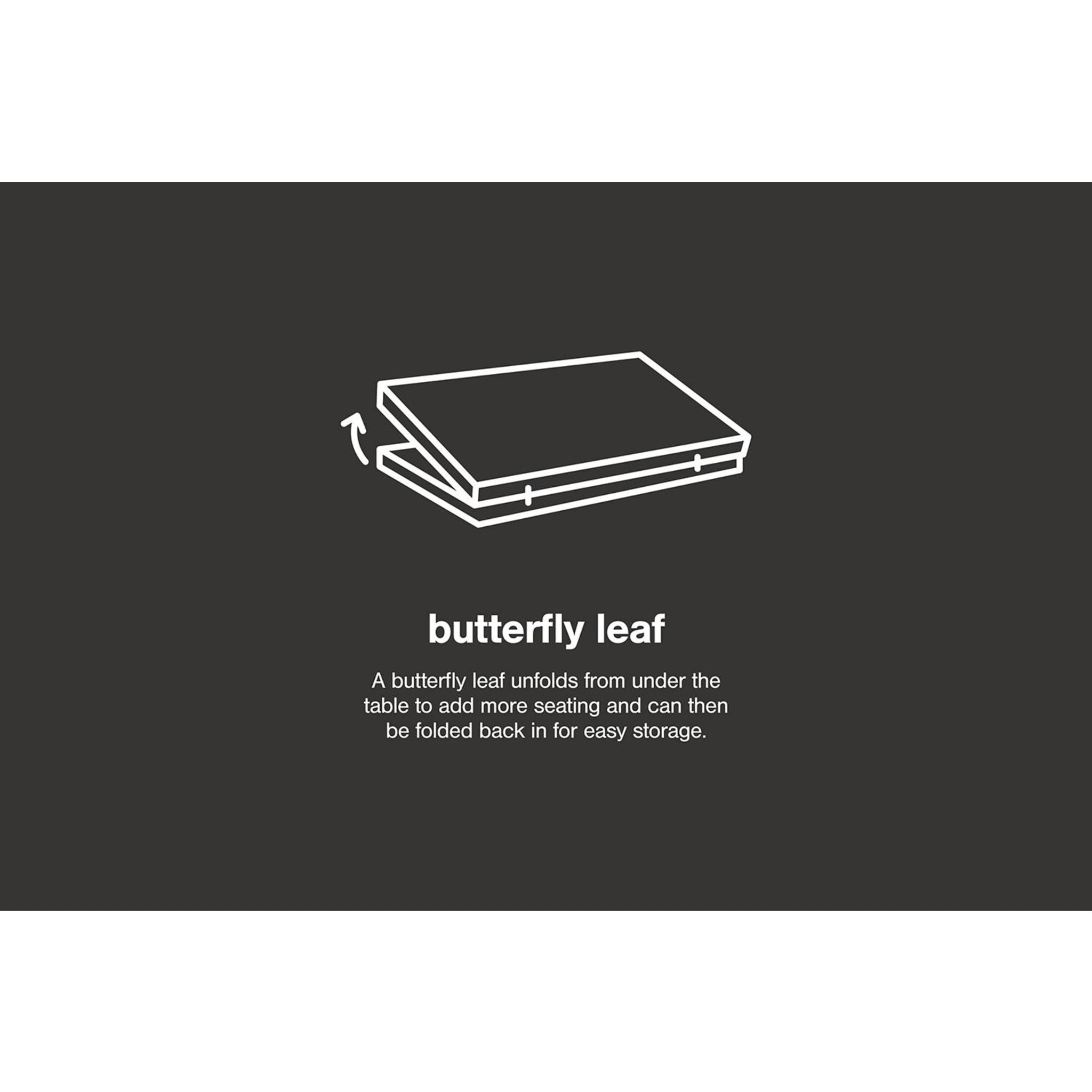 Hallanden Dining Extension Table - Gray - (D589-35)